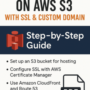 AWS S3 Website Hosting